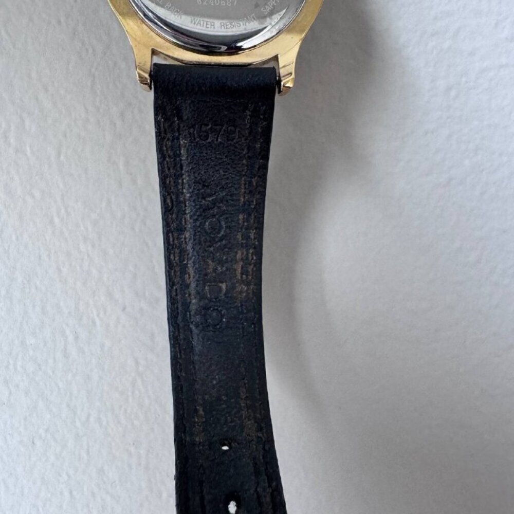 MOVADO Authentic Vintage Women’s Classic Museum Watch in Black/Gold & BRAND NEW - Picture 4 of 9